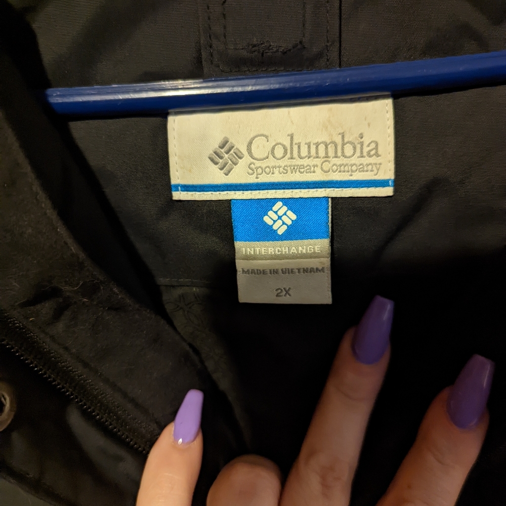 Women's Columbia rain jacket
